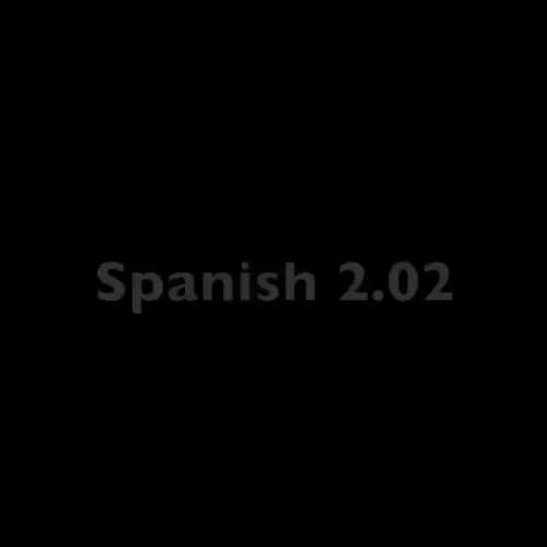 Spanish 2.02 Upload