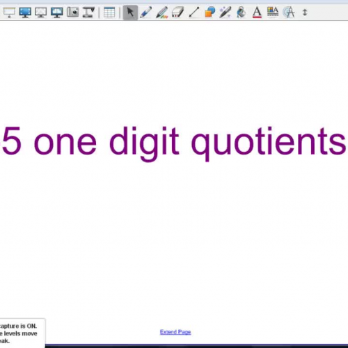 5-5 one digit quotients