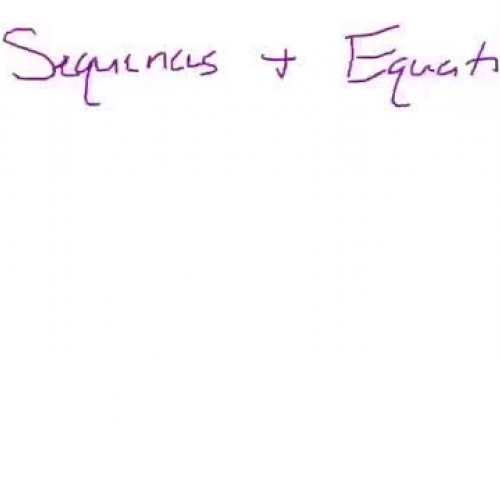 8-2 Arithmetic Sequences and Equations