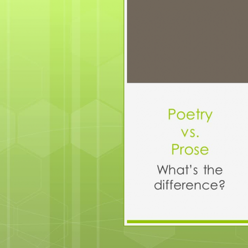 Poetry Intro