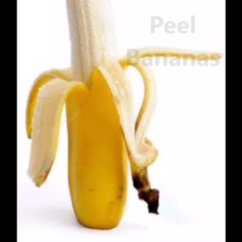 EES Preschool - 13 - Peel Bananas