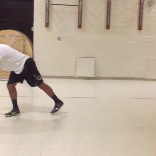 Glide hop drill