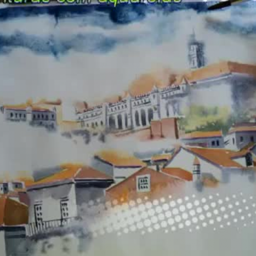 Aulas gr?tis pinturas com aquarelas passo a p