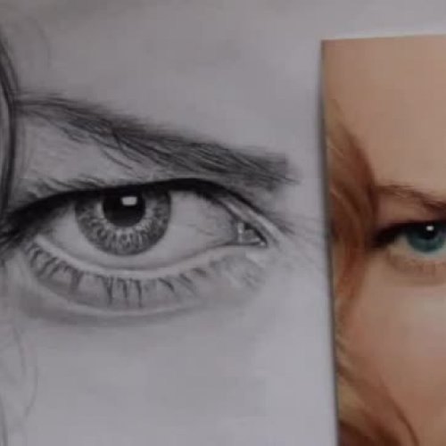 Desenho de olhos aulas gr?tis passo a passo.