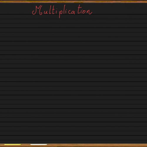 Multiplication for 3th to 6th Grade