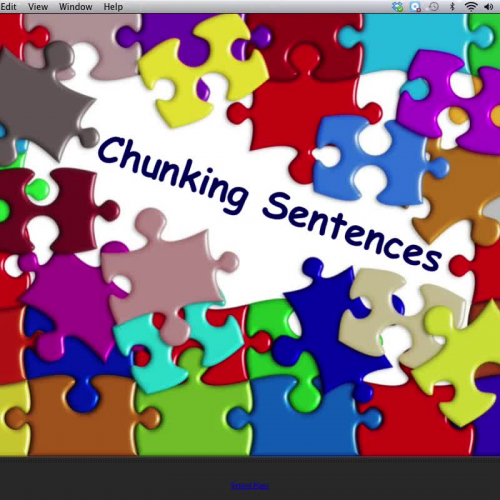 Chunking Sentences