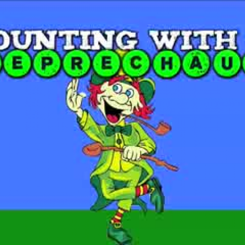 Counting With a Leprechaun (song for kids)- C