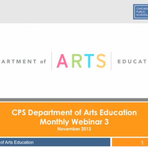 Arts Webinar 3