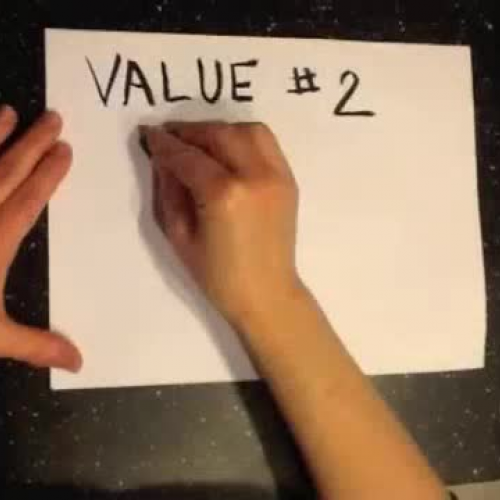 value lesson two