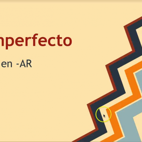 Imperfect (AR verbs) videocast