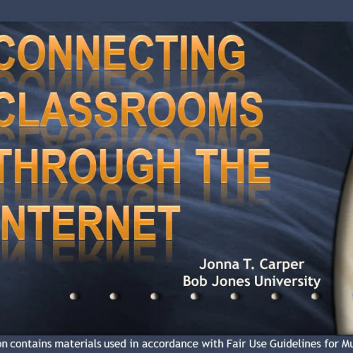 The Internet in the Classroom