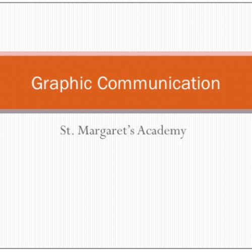 St Margaret&#8217;s Academy - Graphic Communi