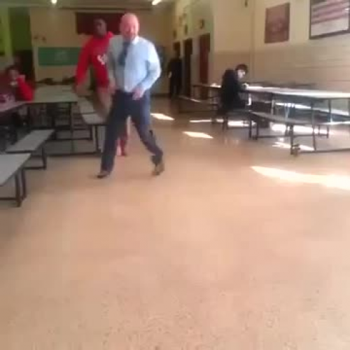 Old School Teacher Can Dance! Best Teacher EV