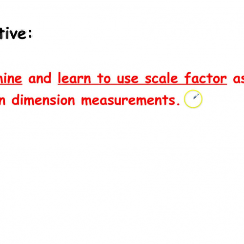 7-6 Part II Similar Figures w Scale Factor