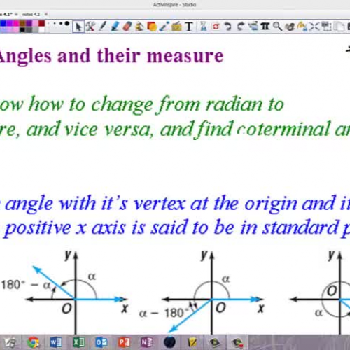4.1 angles and their measure