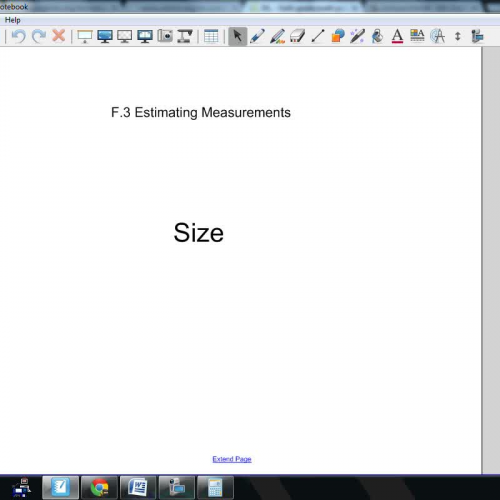 F.3 Estimating Measurements