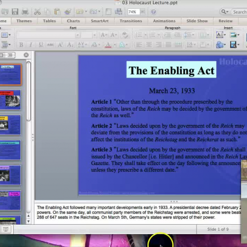 03 Holocaust Lecture