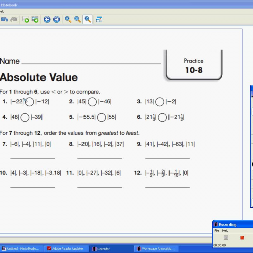 10-8 Absolute Value