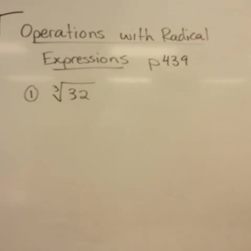 HLWW Algebra 2: lesson 7-5