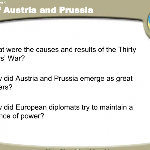 Chapter 17 Lecture 2 (German States and Russi
