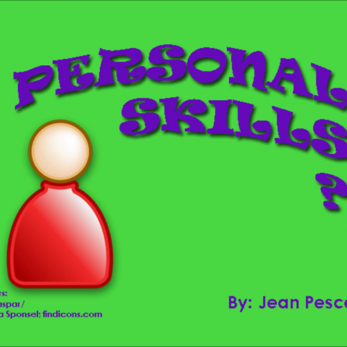 Introduction to PersonalSkills