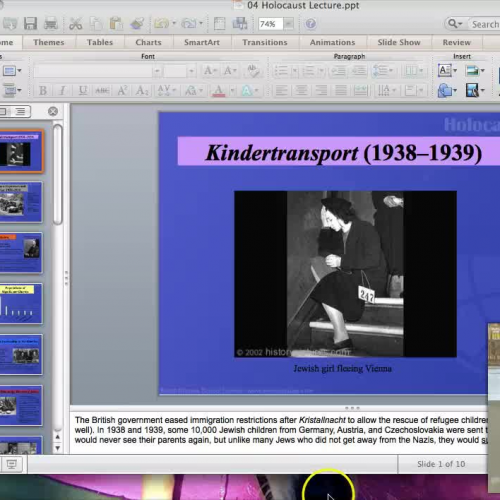 04 Holocaust Lecture