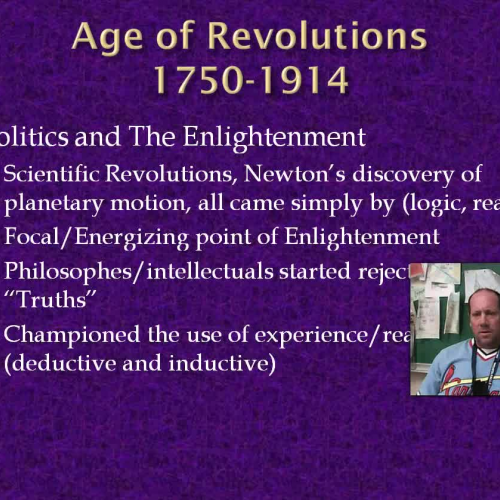 Enlightenment and Revolutions