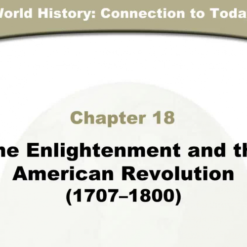 Chapter 18 (The Enlightenment)