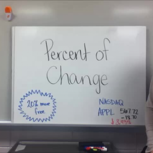 6-4 Percent of Change