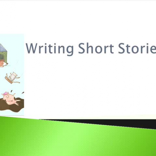 Let?s write a short story!