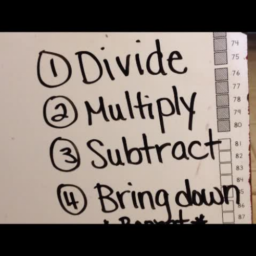 Long Division with Remainder