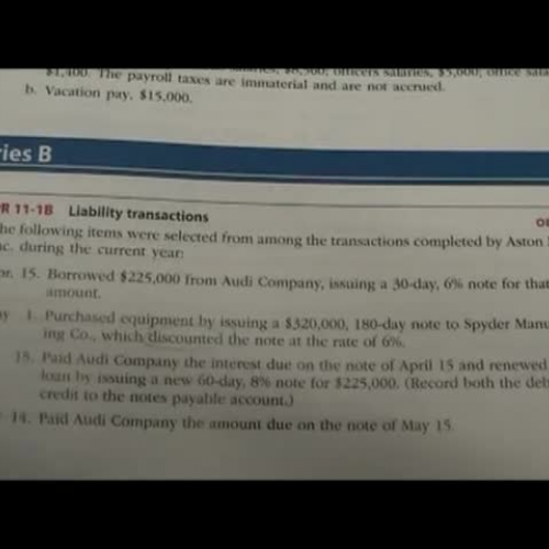 Chapter 11 Video Part 1