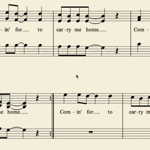 Comin’ For To Carry Me Home