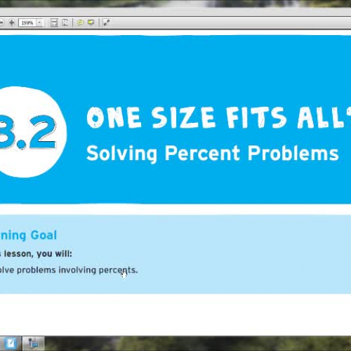 3-2 Solving Percent Problems