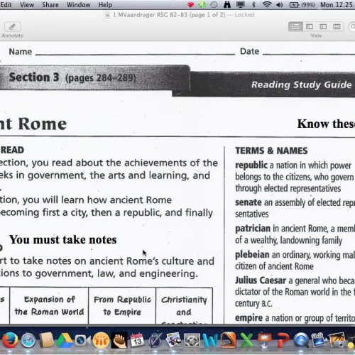 RSG 82-83 Ancient Rome