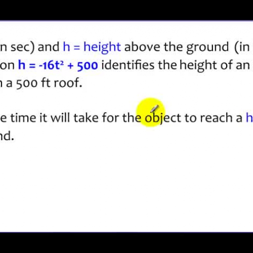 9-3 Example 2 More Square Root Method