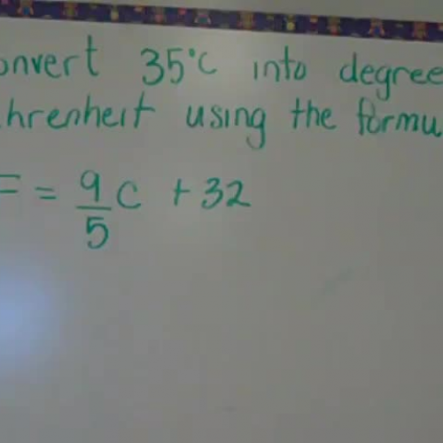 Formulas