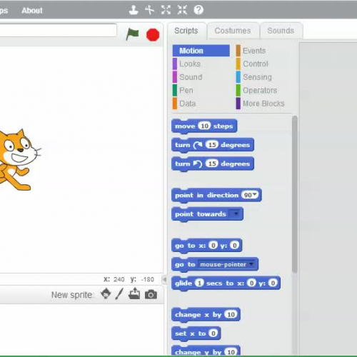 Make a Slideshow in Scratch