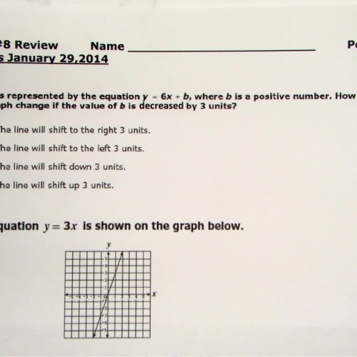 Review test #8 part 1