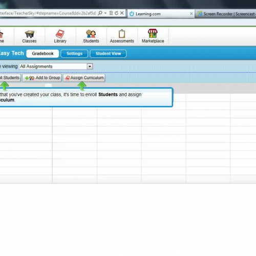 How to Enroll Students in Learning.Com