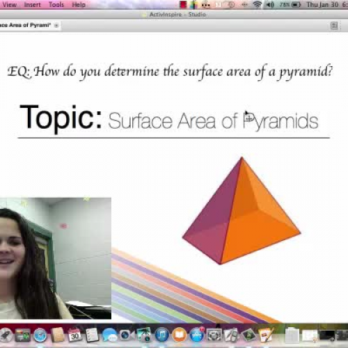 Surface Area of Pyramids