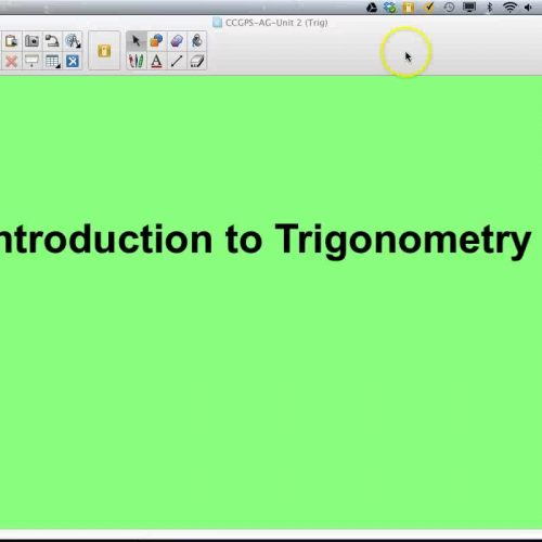 AG-2.01 Intro to Trigonometry