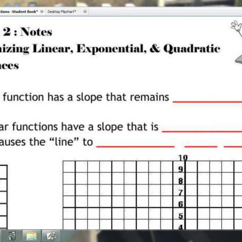 L2 - Recognizing Linear, Exponential, &amp; Q