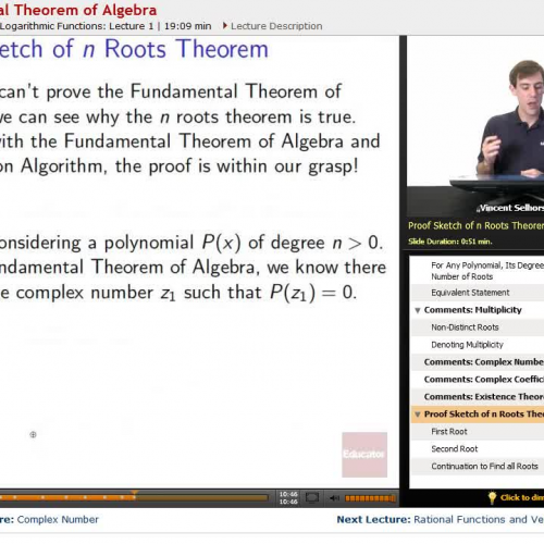 Precalculus: Fundamental Theorem of Algebra |