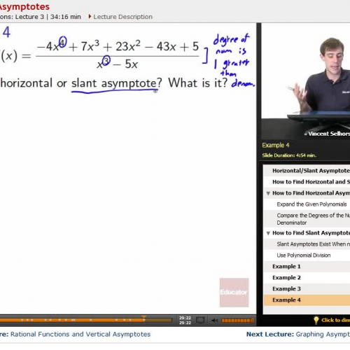 Precalculus: Horizontal Asymptotes | Educator