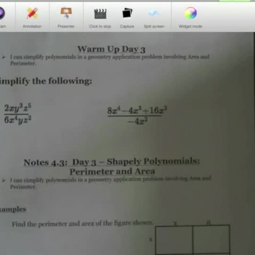 PAP 4-3 Day 3 Geometry Applications with Poly