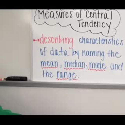 Measures of Central Tendency
