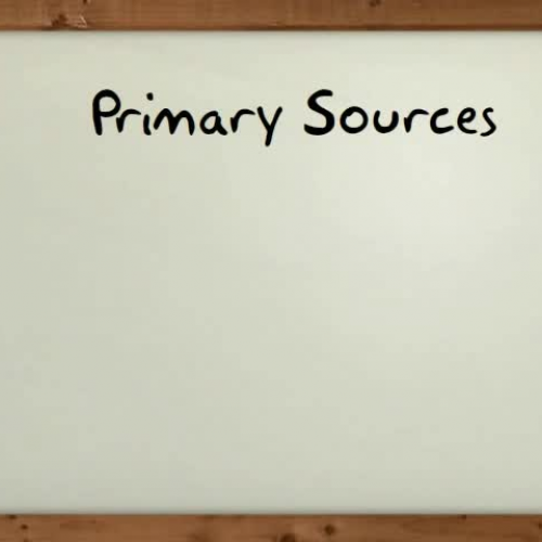 Primary and Secondary Sources 2