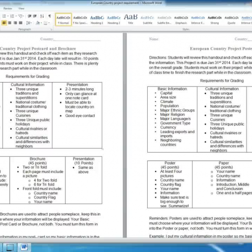 European Country Project