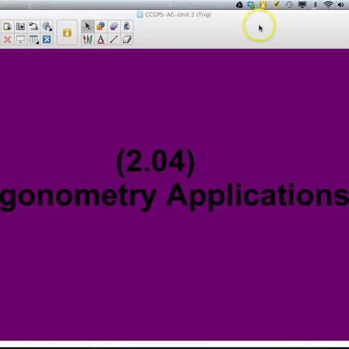 AG-2.04 Trig Applications